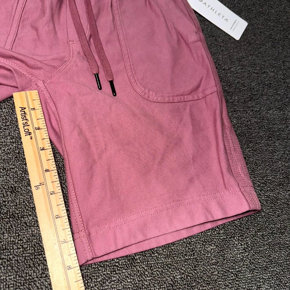 Athleta Farallon Bermuda Shorts Women XXS Pink Casual Gorpcore Activewear NWT - Picture 5 of 8